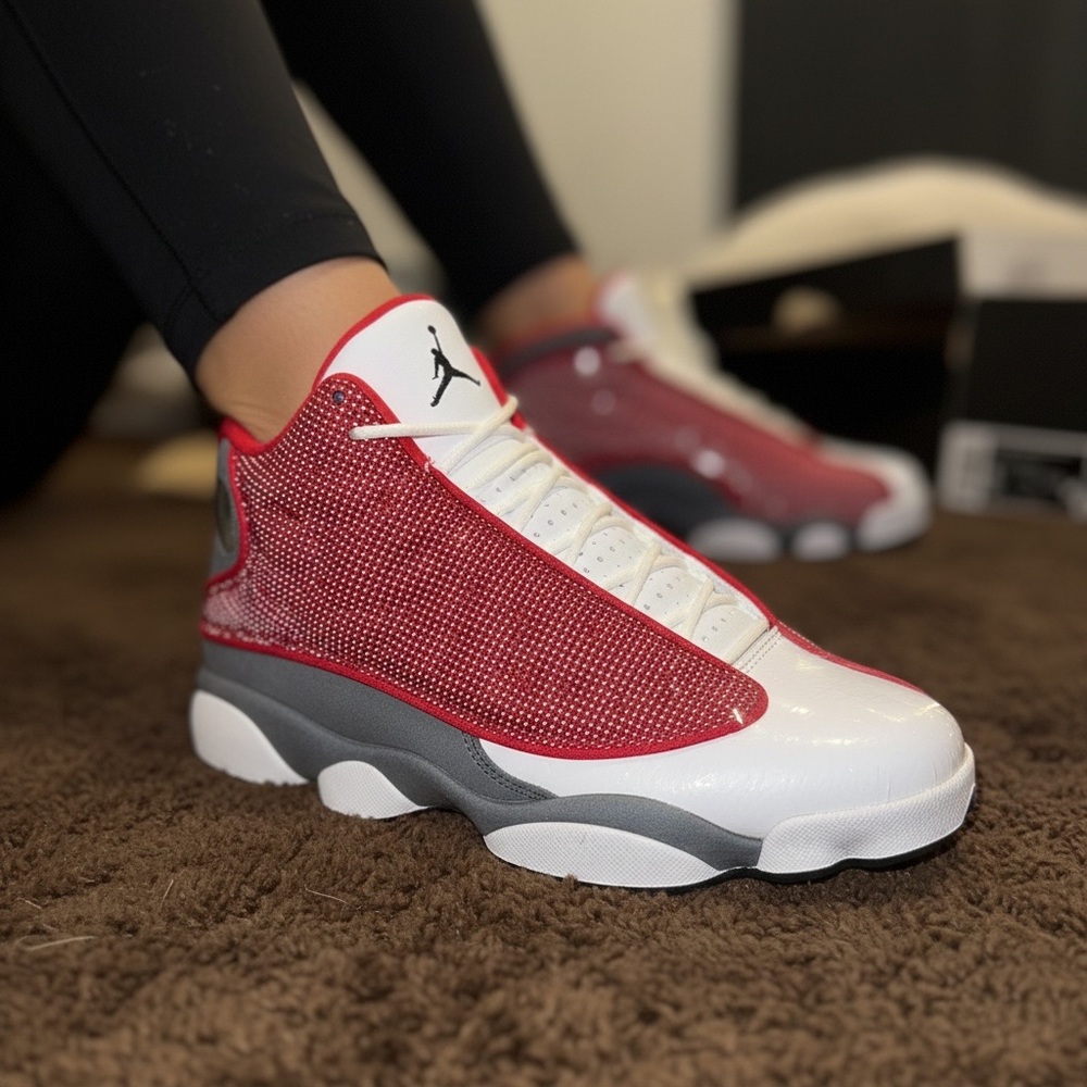 Jordan DEADSTOCK NWB🌟 kids sz 6.0 Red Flint 2021 Release!